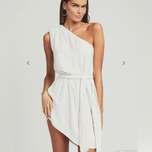 Ella Sequin White Dress